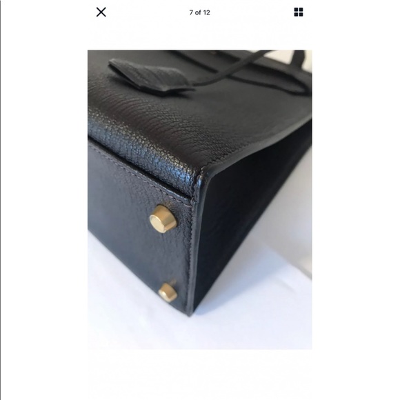 Hermes 32 cm  Rare Chevre Kelly Bag - Picture 7 of 11